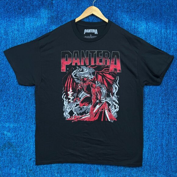 Pantera Cowboys From Hell Thrash Metal Band T-Shirt Size Extra Large - Picture 1 of 4